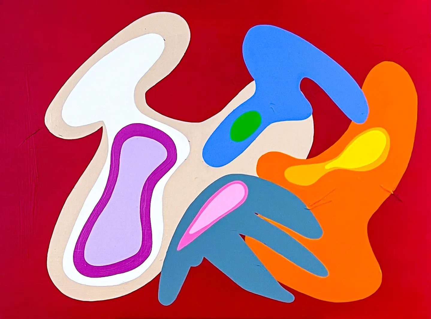 DOXA series #3, acrylic on canvas, 30 x 40 inches, 2024