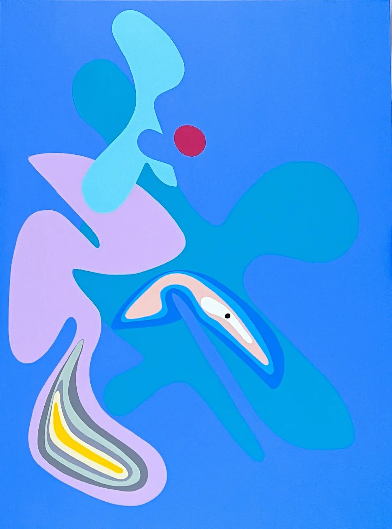 DOXA series #8, acrylic on canvas, 36 x 48 inches, 2024