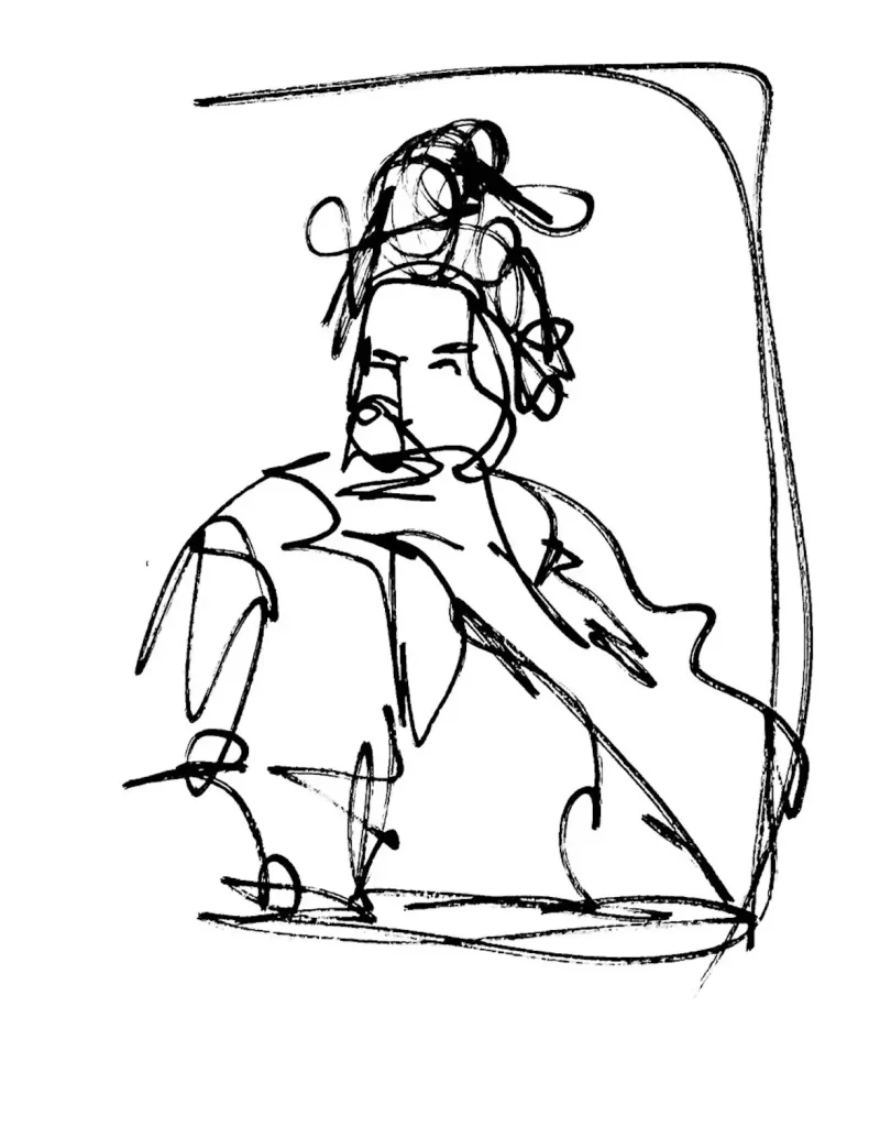Ink on paper｜30,48 x 45,72 cm (12 x 18 inches)｜2021