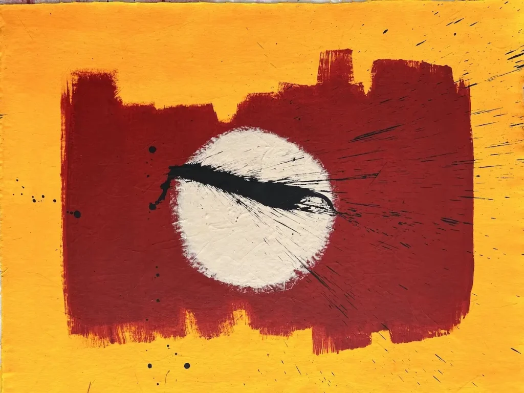 Chelsea series #13, acrylic on canvas, 33 x 41 inches, 2022