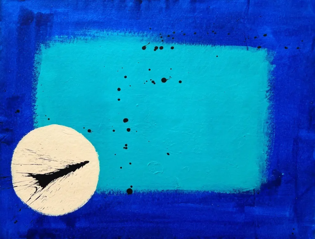 Chelsea series #22, acrylic on canvas, 36 x 47 inches, 2022