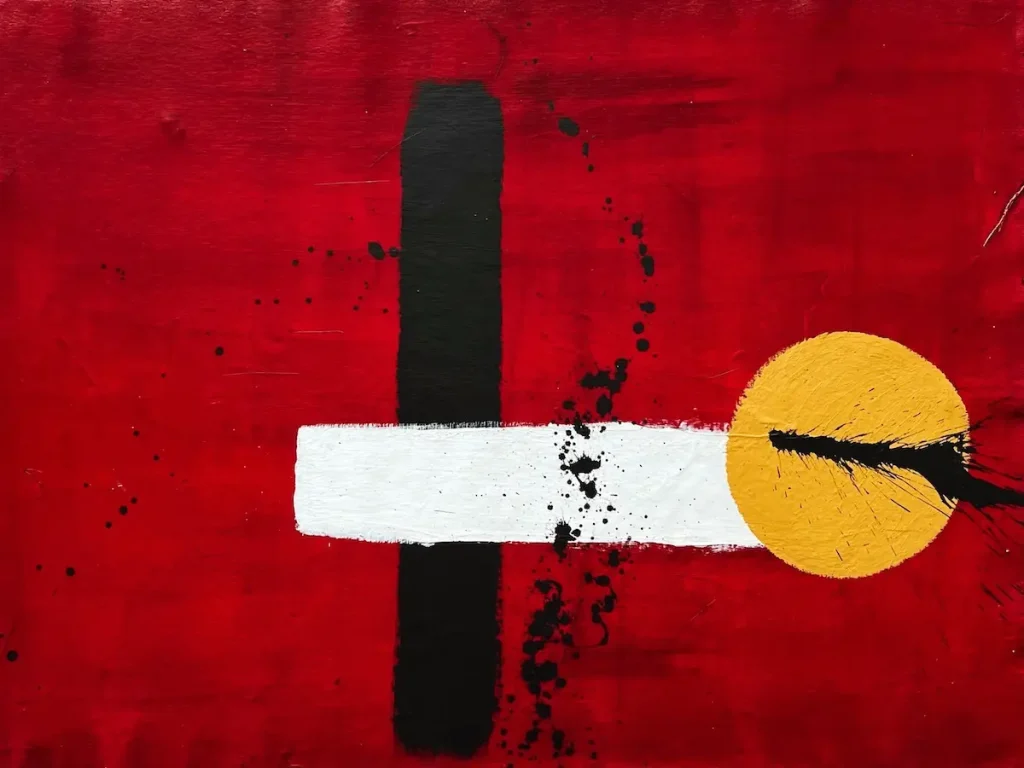 Chelsea series #33, acrylic on canvas, 42 x 31 inches, 2022