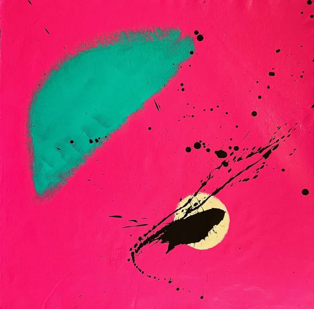 Chelsea series #39, acrylic on canvas, 30 x 30 inches, 2022