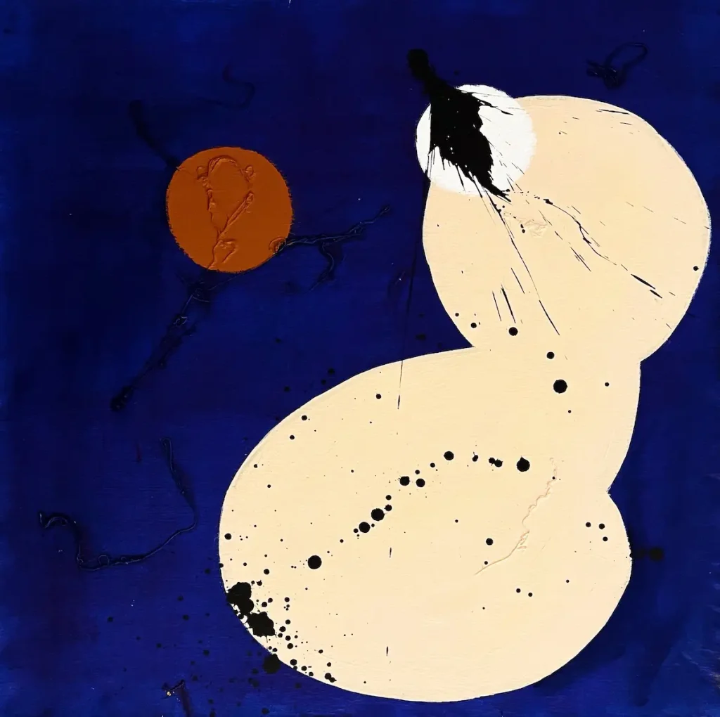 Chelsea series #43, acrylic on canvas, 30 x 30 inches, 2022