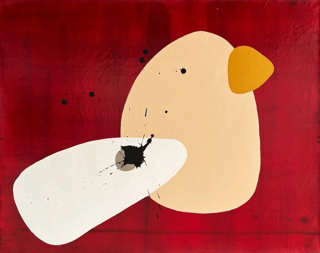 Chelsea series #56, acrylic on canvas, 30 x 39 inches, 2023