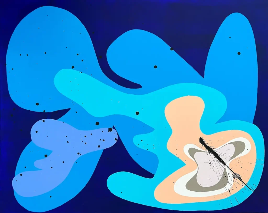 Chelsea series #71, acrylic on canvas, 48 x 60 inches, 2023